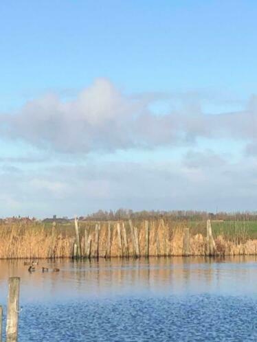 Waterchalet Number 6 Recreationpark Yn'E Lijte Grou Met Ligplaats Boot别墅 外观 照片